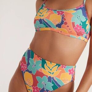 NWT Marina Layer Hibiscus 🌺 swim top